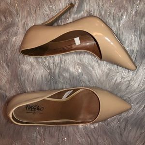 Patent Nude Heels